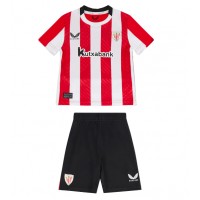 Athletic Bilbao Heimtrikotsatz Kinder 2024-25 Kurzarm (+ Kurze Hosen)